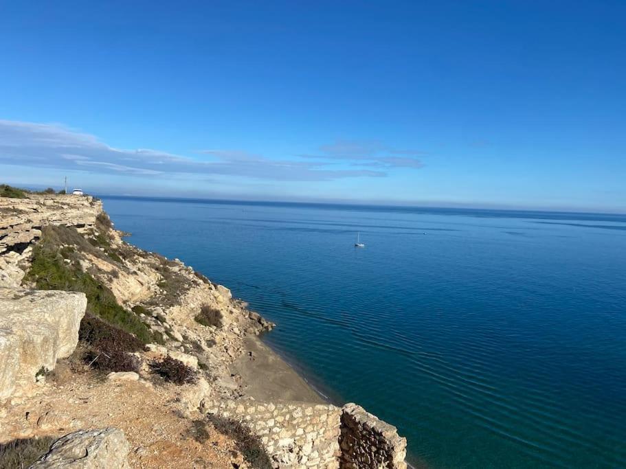 Les Voiles Blanches T2 Luxe A 100M De La Plage Leucate Exterior foto