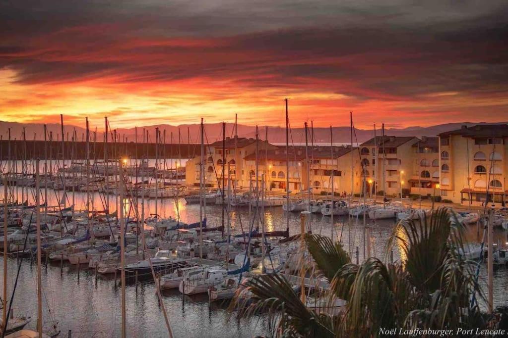 Les Voiles Blanches T2 Luxe A 100M De La Plage Leucate Exterior foto