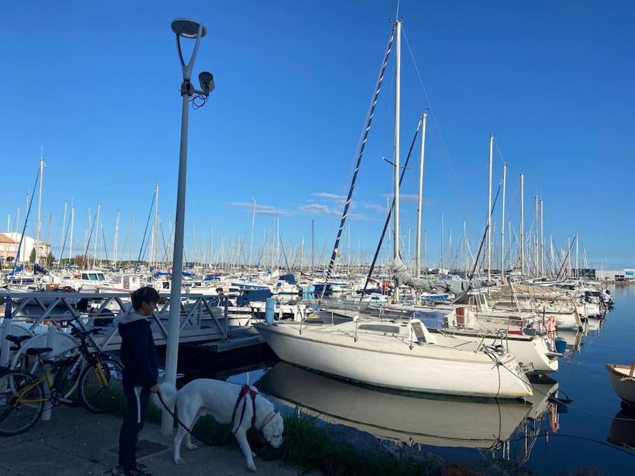 Les Voiles Blanches T2 Luxe A 100M De La Plage Leucate Exterior foto