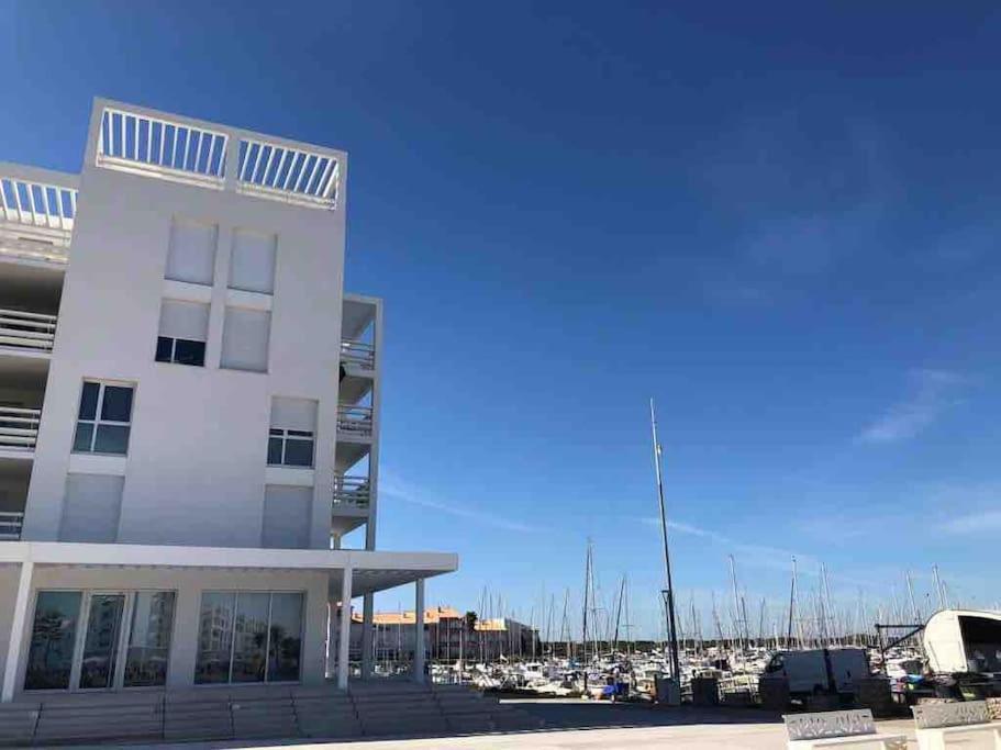 Les Voiles Blanches T2 Luxe A 100M De La Plage Leucate Exterior foto